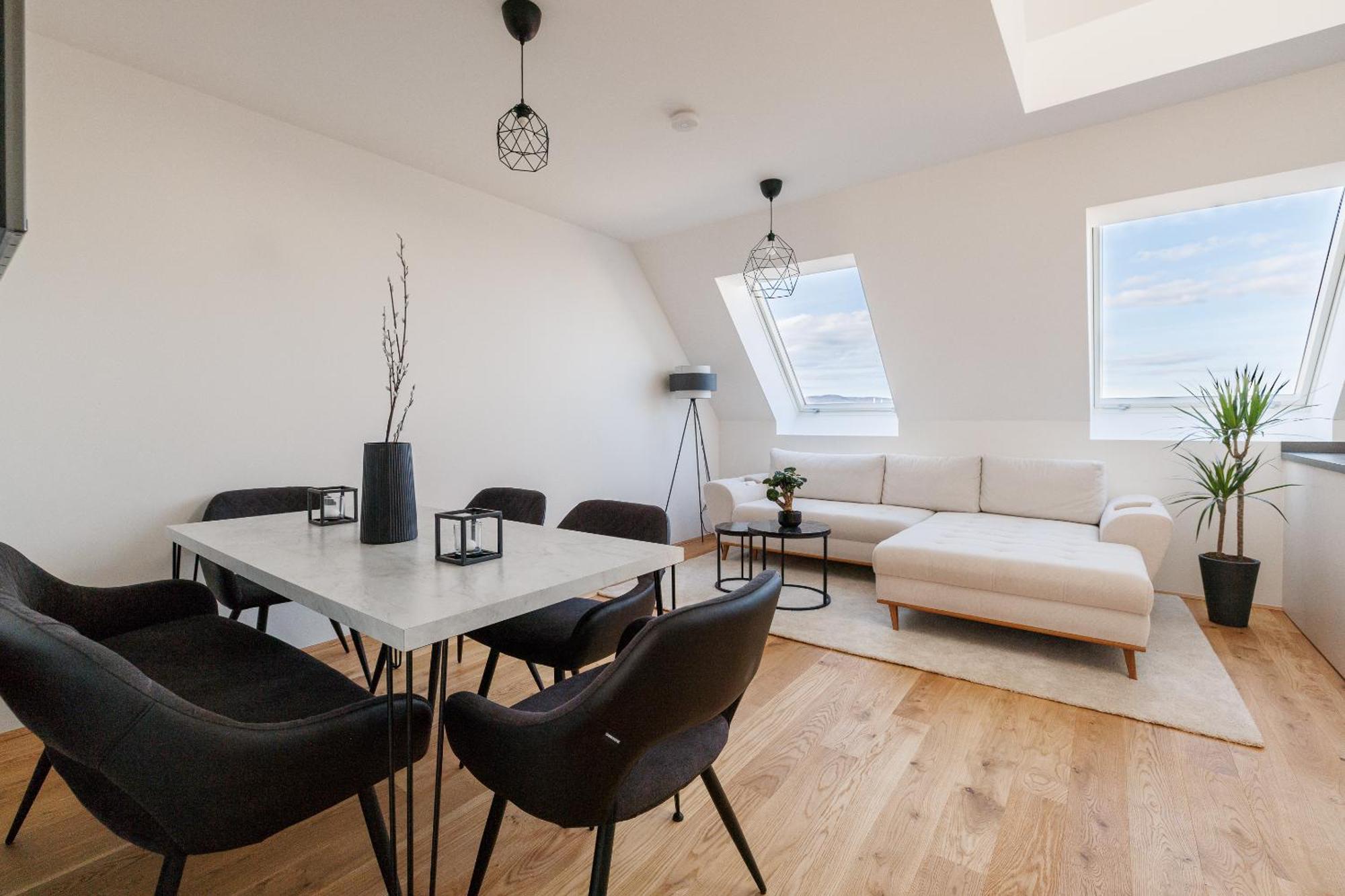 Symphony Apartments 38 - Modern Loft With Terrace And Grill In Central Location Wien Exterior foto