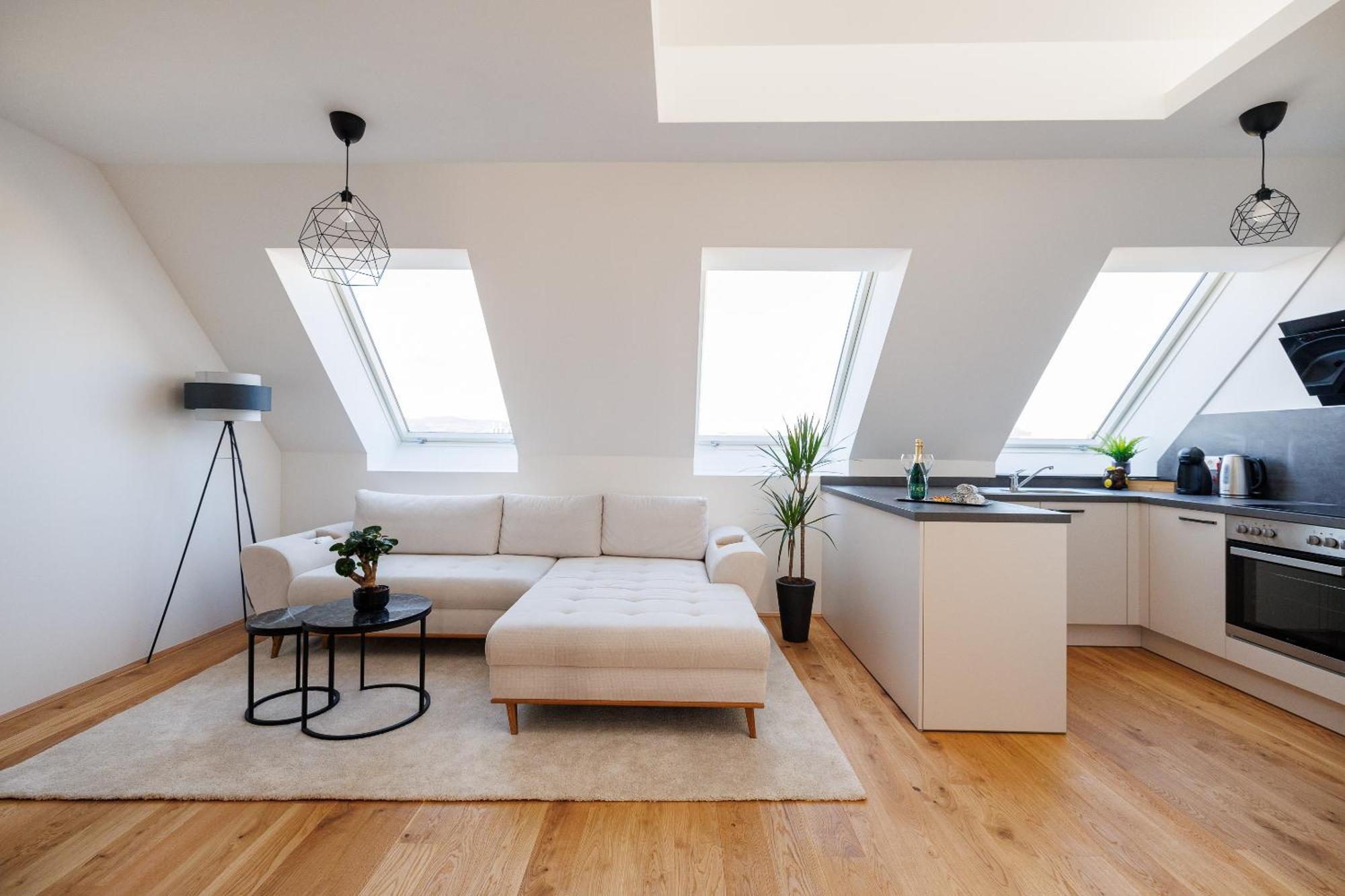 Symphony Apartments 38 - Modern Loft With Terrace And Grill In Central Location Wien Exterior foto