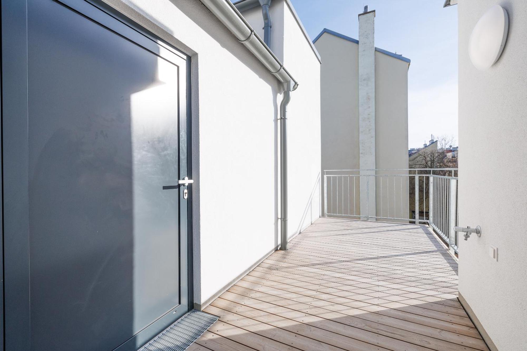 Symphony Apartments 38 - Modern Loft With Terrace And Grill In Central Location Wien Exterior foto